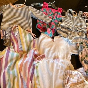 Warmer weather closet clean out, 30 pieces up to 18months